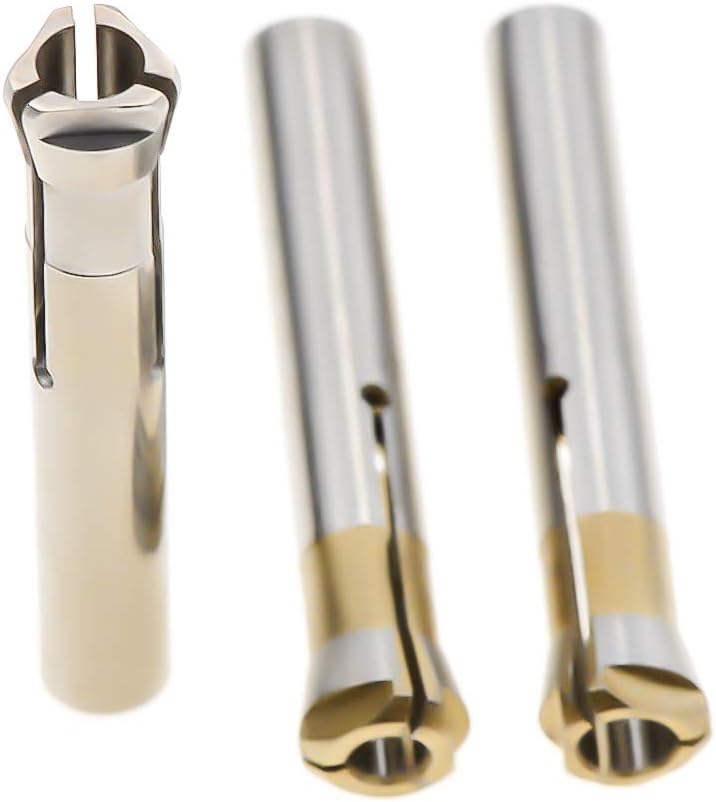 Adegbojo 3pcs Collet Sleeve for Handle Chuck 3 Size 3/32‘’ 1/32‘’ 1/8‘’ (1/8'') - Image 5